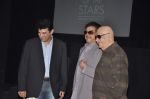 Shatrughan Sinha, Prem Chopra, Siddharth Roy Kapur at UTV Walk the stars with Yash Chopra in Mumbai on 11th Feb 2013 (18).JPG